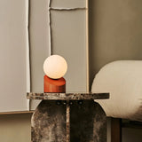 Morris Chestnut Brown Stylish Rechargeable Lamp – Cordless, Dimmable, Eco-Friendly Design