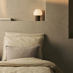 Ostade Brown / Emeperador Dark  – Unique Marble Rechargeable Table Lamp with 3 Light Colors & Dimming Function