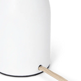 Jape White Metal Table Lamp – Timeless Design, Warm Light, & Elegant Style Tavellio