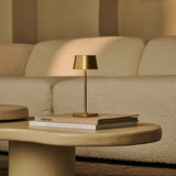Combi Set Professional | 8 x Prinsen Mini Gold Rechargeable Table Lamps & Magnetic Charging Station