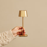 Combi Set Professional | 8 x Prinsen Mini Gold Rechargeable Table Lamps & Magnetic Charging Station