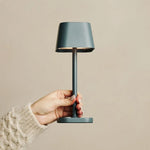 Ava Stone Grey - Rechargeable Table Lamp | Stylish, Cordless Lamp & Dimmable Tavellio