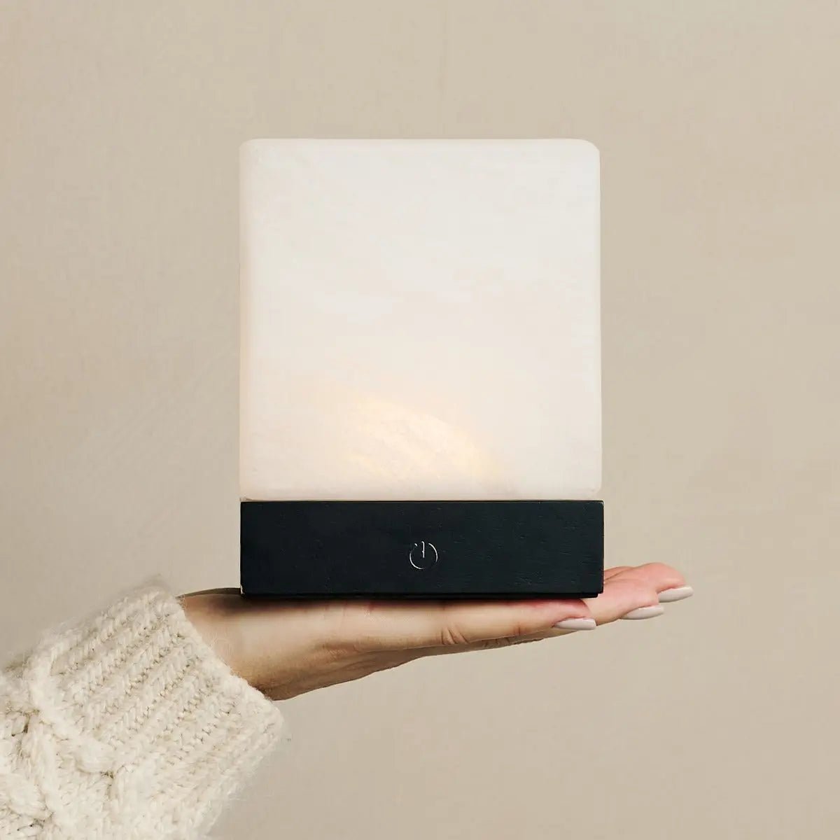 Portable Yce Black Lamp with rechargeable battery, ideal for any room