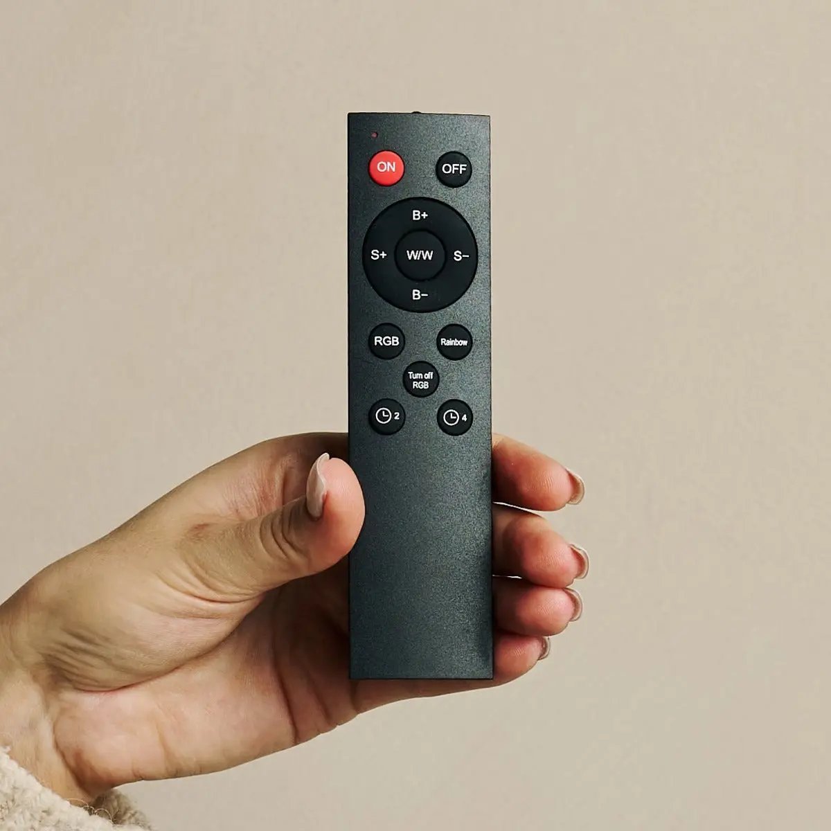 Tessa Bronze Cordless Wall Lamp including Remote Control, 20 Light Modes, Dimmable, Magnetic Suspension System & with Motion Sensor Tavellio