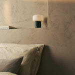 Renoir Black / Nero Marquina – Marble Rechargeable Table Lamp – Cordless, USB Rechargeable & Up to 100 Hours of Illumination
