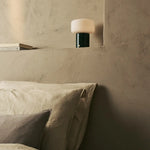 Renoir Green / Verde Alpi – Marble Rechargeable Table Lamp – Cordless, USB Rechargeable & Up to 100 Hours of Illumination