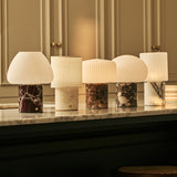 Rechargeable Table Lamp | Versatile, 3 Light Modes & Modulair Lampshade