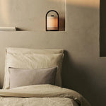 River Dark Brown Cordless Wooden Lamp – Rechargeable & Dimmable Tavellio