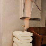 Combi Set Professional – 8 x Sarphati Mini Gold Rechargeable Table Lamps &  1 x Central Station Wireless Charging Station with Qi-Technology – Perfect for Restaurants, Hospitality & Hotels Tavellio