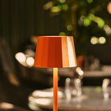 Wouter Orange Blossom Rechargeable Table Lamp – Wireless Charging, Dimmable, 120-Hour Battery Life
