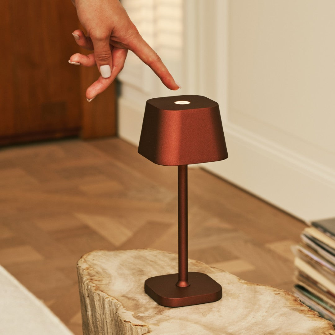 Ava Bronze - Rechargeable Table Lamp | Stylish, Cordless & Dimmable