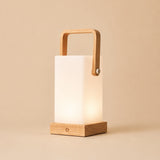 Harper Hellbraun Tragbare Holzlampe 