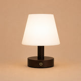 Teddy Dunkelbraun Wiederaufladbare Holz-Tischlampe