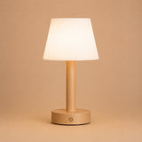 Zoë Helbraun Wiederaufladbare Holz-Tischlampe 