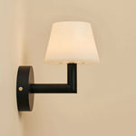 Ted Black Wooden Rechargeable Wall Lamp | Cordless & Dimmable Lighting