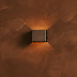 Tess Espresso Brown Rechargeable Wall Lamp | Motion sensor, 20 Light Modes & Remote Control