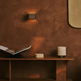 Tess Espresso Brown Rechargeable Wall Lamp | Motion sensor, 20 Light Modes & Remote Control