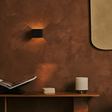 Tess Black Rechargeable Wall Lamp | Motion sensor, 20 Light Modes & Remote Control