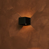 Tess Black Rechargeable Wall Lamp | Motion sensor, 20 Light Modes & Remote Control