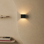 Tess Black Rechargeable Wall Lamp | Motion sensor, 20 Light Modes Remote Control