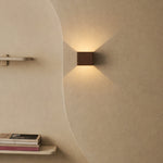 Tess Mocha Brown Rechargeable Wall Lamp | Motion sensor, 20 Light Modes Remote Control