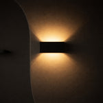 Tessa Black Rechargeable Wall Lamp | Motion sensor, 20 Light Modes & Remote Control