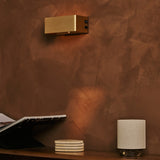 Tessa Gold Rechargeable Wall Lamp | Motion sensor, 20 Light Modes & Remote Control