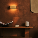 Tessa Gold Rechargeable Wall Lamp | Motion sensor, 20 Light Modes & Remote Control