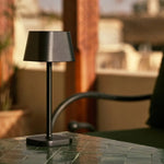 Ava Black Rechargeable Table Lamp | Sleek Cordless Lighting Solution - Tavellio