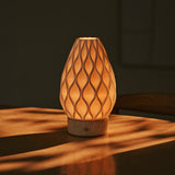 Vela Beige – Travertin Kabellose Tischlampe 
