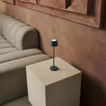 Vondel Mini Mouse Grey Rechargeable and Cordless Lamp Perfect for Hospitality Industry – Wirelessly Rechargeable via Charging Station Tavellio
