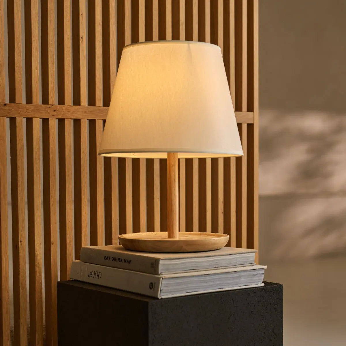 Emily Wooden Lamp with Cable – Handmade Sustainable Design for Home Tavellio