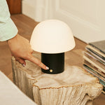 Yannick Black Table Lamp Without Cord - Modern, Battery & Durable