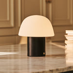 Yannick Black Table Lamp Without Cord - Modern, Battery & Durable