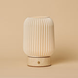 Alba Beige – Travertin Wiederaufladbare Tischlampe