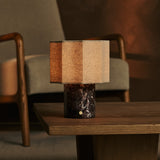 Bonnard Rot – Rosso Levanto Marmor Wiederaufladbare Tischlampe 