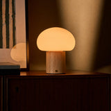 Joep brun clair lampe rechargeable en bois
