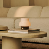 Pissarro Small Braun – Emperador Dark Marmor Wiederaufladbare Tischlampe 