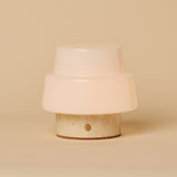 Pissarro Small Beige – Travertin Wiederaufladbare Tischlampe 