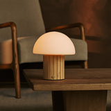 Siebe Hellbraun Wiederaufladbare Tischlampe