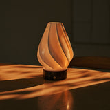 Terra Dunkelbraun – Emperador Dark Marmor Wiederaufladbare Tischlampe 