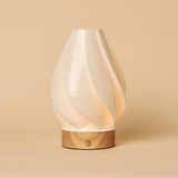 Terra Hellbraun Holz Wiederaufladbare Tischlampe 