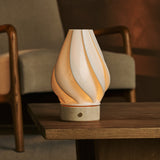 Terra Beige – Travertin Wiederaufladbare Tischlampe 