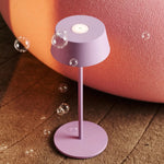 Hugo Violet Lila Rechargeable Table Lamp - Stylish, Dimmable Lamp & Cordless Tavellio