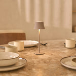 Willy Mini Koala Grey Rechargeable Table Lamp – Cordless, Dimmable, 80-Hour Battery Tavellio