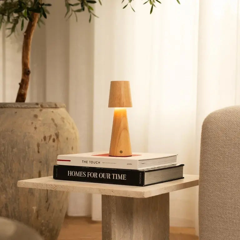 Lucas Rechargeable Table Lamp – Cordless, Dimmable & USB-C Charging Tavellio