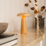Lennart Wooden Table Lamp – Rechargeable, Dimmable & Cordless Lighting Tavellio