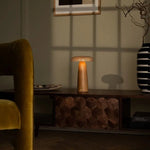 Lennart Wooden Table Lamp – Rechargeable, Dimmable & Cordless Lighting Tavellio