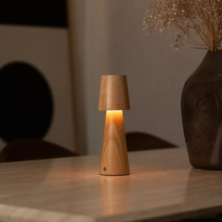 Lucas Rechargeable Table Lamp – Cordless, Dimmable & USB-C Charging Tavellio