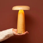 Lennart Wooden Table Lamp – Rechargeable, Dimmable & Cordless Lighting Tavellio
